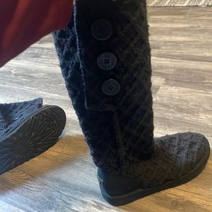 Woman’s UGG crocheted boots